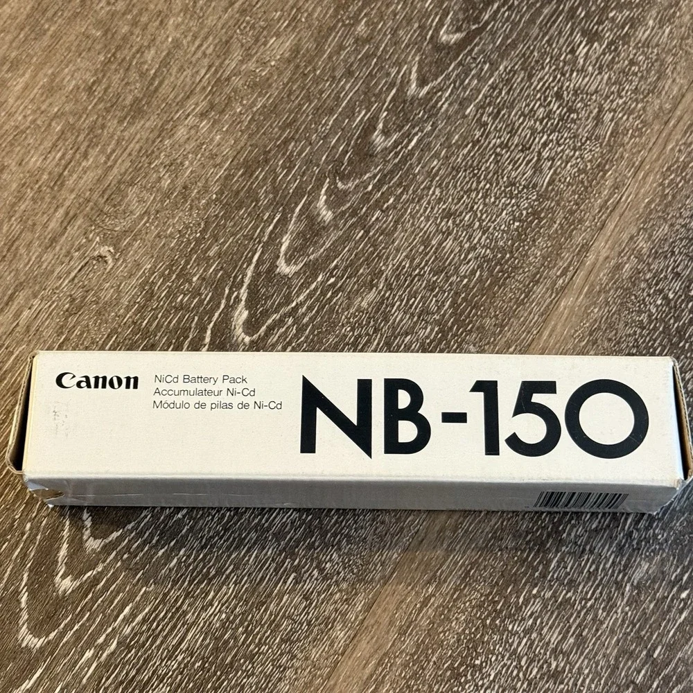 Vintage Canon NiCd Battery Pack NB-150 NEW Old Stock Rare‎